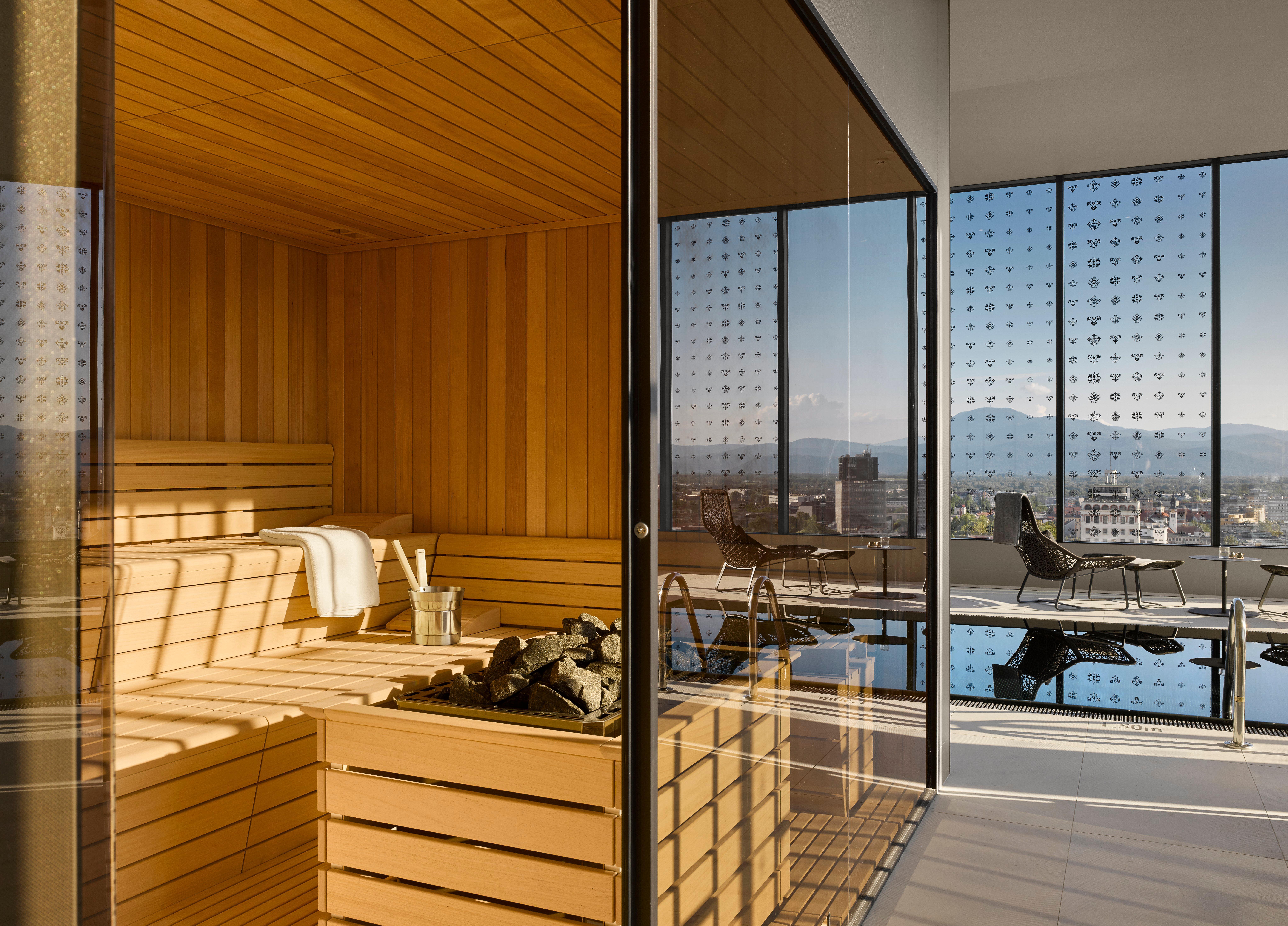 Intercontinental - Ljubljana By Ihg Hotel Luaran gambar Sauna