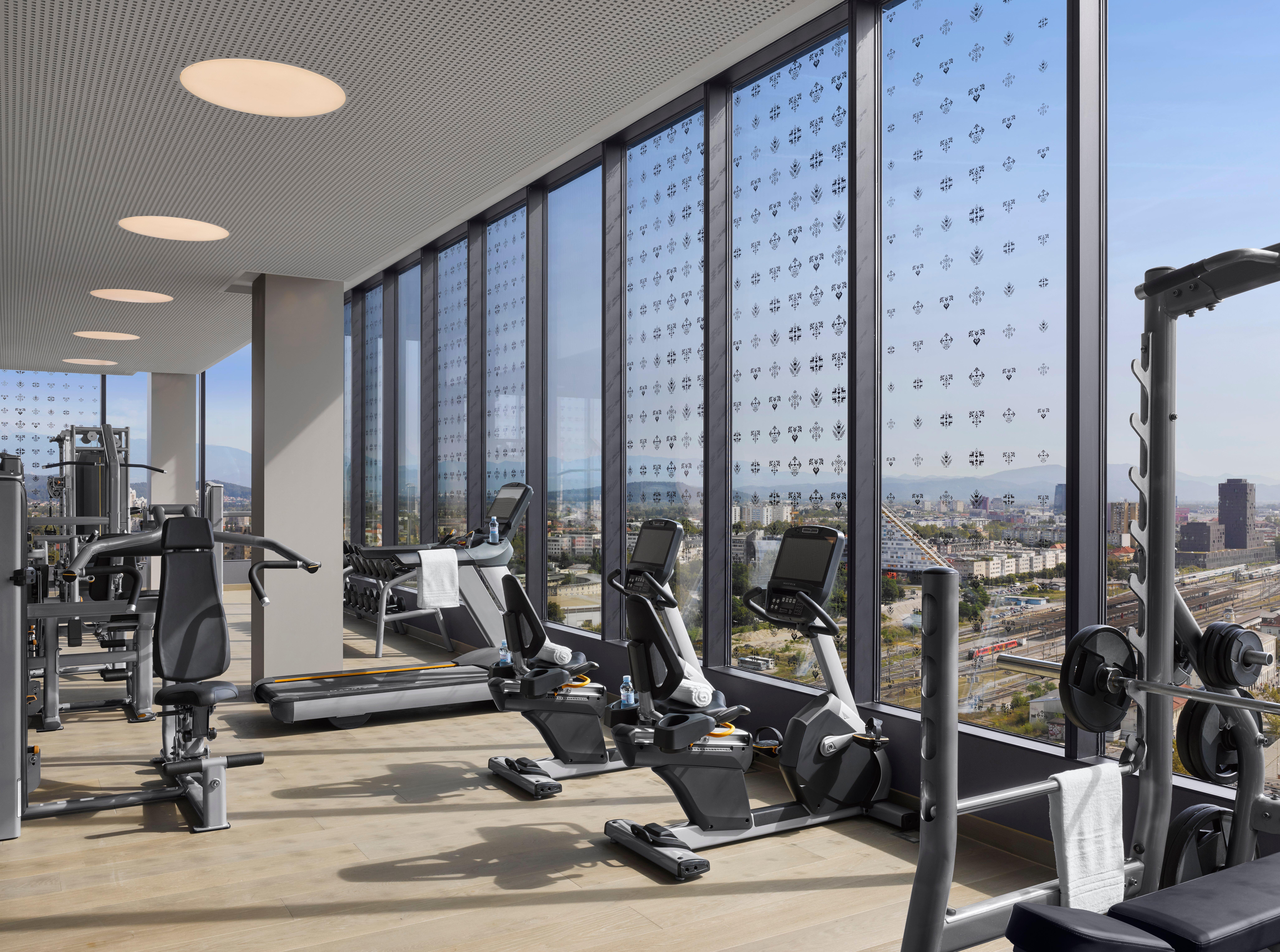 Intercontinental - Ljubljana By Ihg Hotel Luaran gambar The gym
