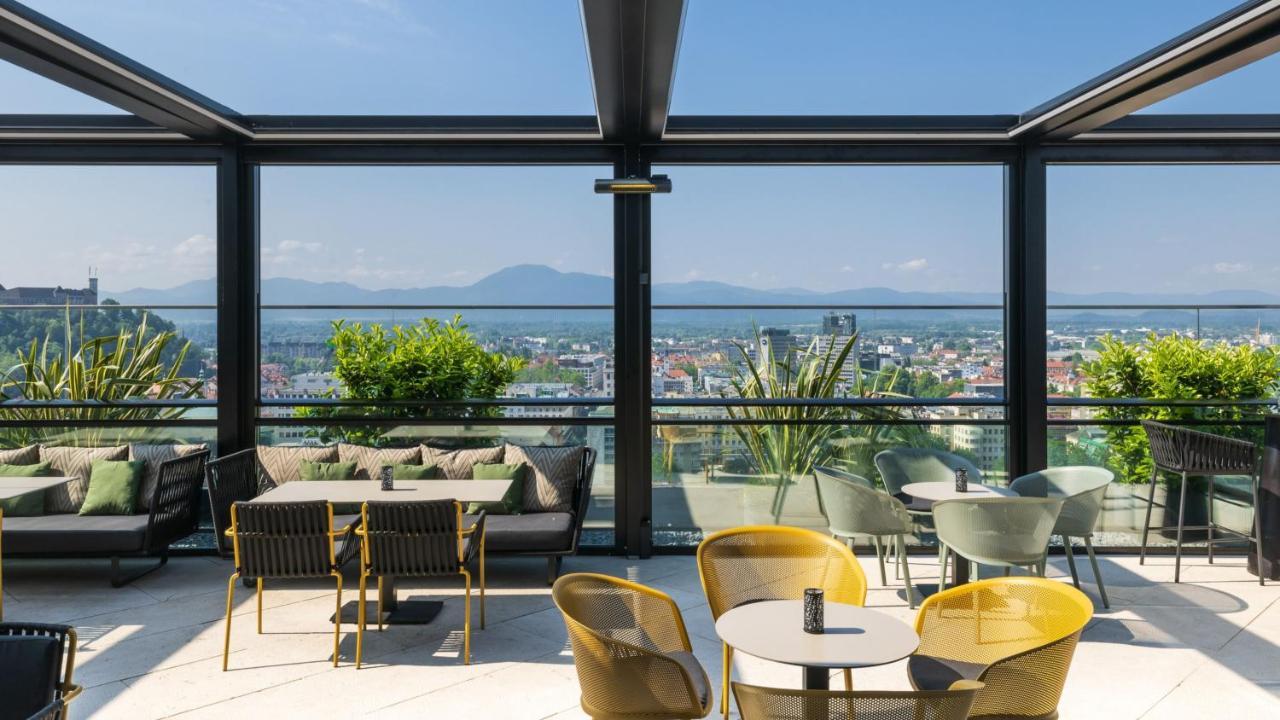 Intercontinental - Ljubljana By Ihg Hotel Luaran gambar Skyline Terrace
