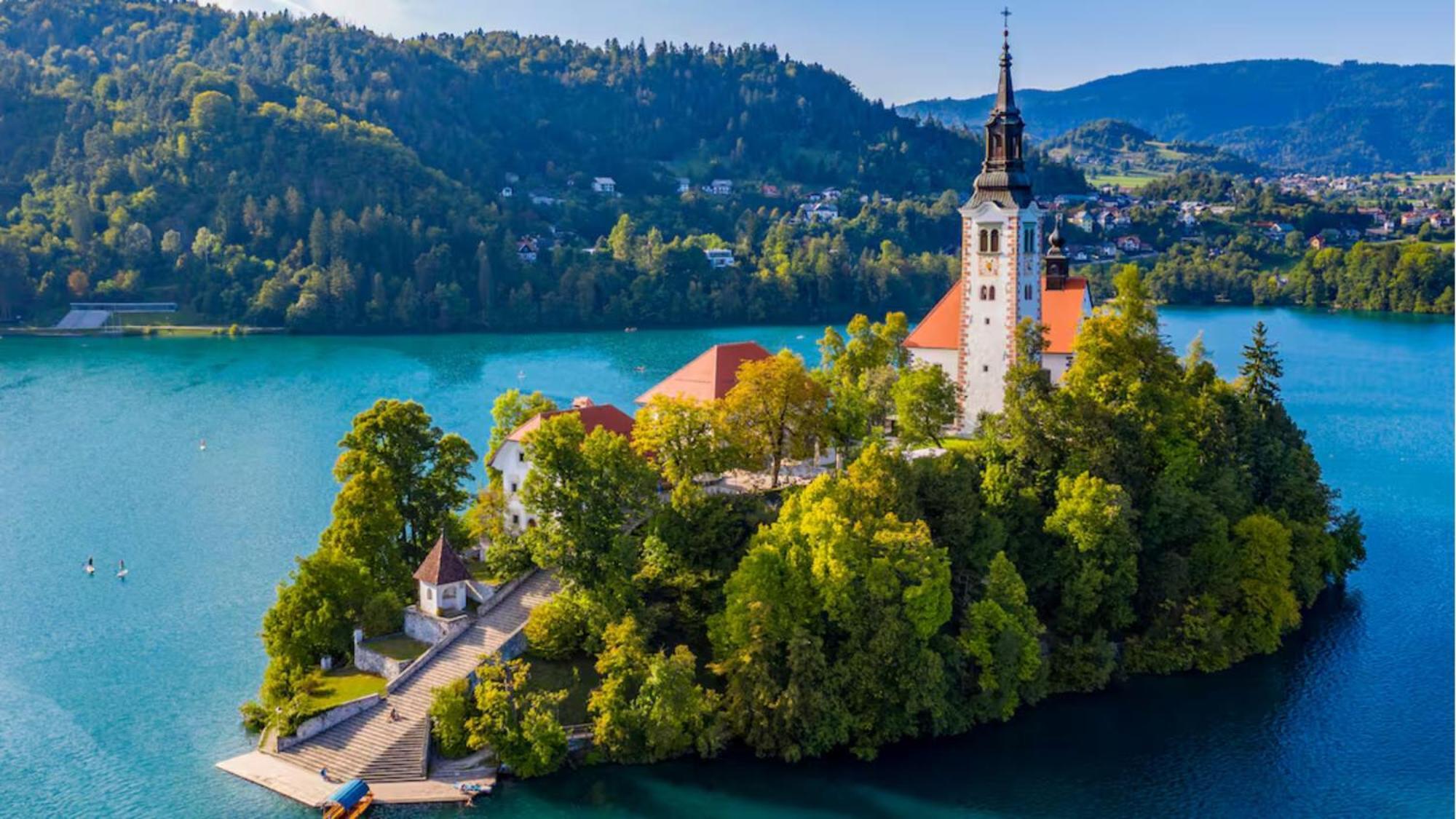 Intercontinental - Ljubljana By Ihg Hotel Luaran gambar Bled Island